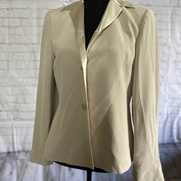 Dué per Dué Collection 100% Silk Blazer - Picture 3 of 6